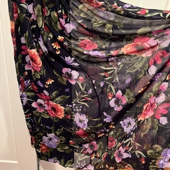 NWT Jessica Howard Floral Sleeveless Maxi Dress size 14 - Picture 10 of 12